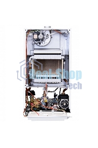 Котел газовый настенный Baxi ECO NOVA 24F, мощность, кВт-9,6-24, двухконтурный, камера сгорания-закрытая, белый
