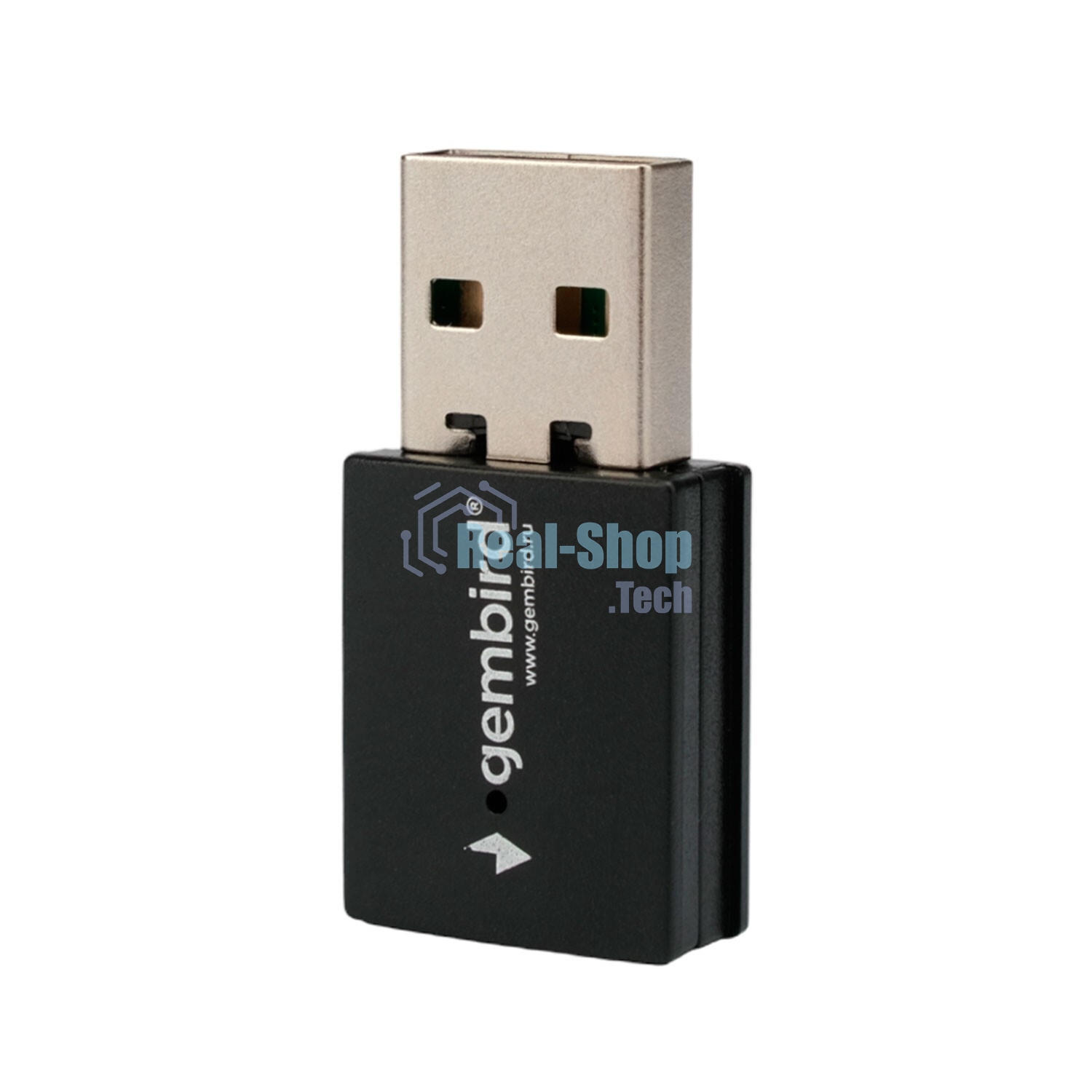 Сетевой адаптер Wi-Fi+Bluetooth Gembird WNP-UA-018 двухдиапазонный мини, 600 Мбит, USB, 802.11b/a/g/n/ac