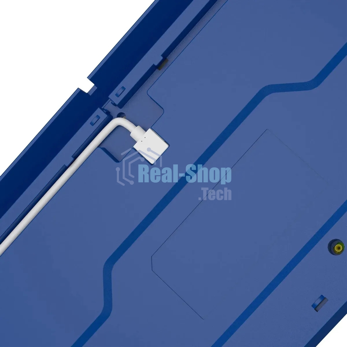 Клавиатура проводная A4Tech Bloody B950 USB синий/белый