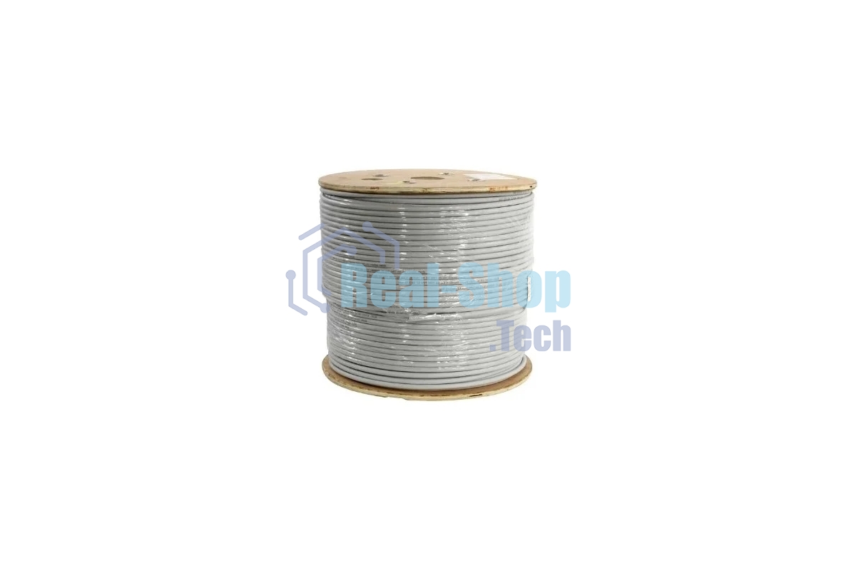 Кабель NEOMAX NM710002 U/UTP cat.5e 4x2x0.52, 24 AWG, медь, внутренний, PVC, 305м, серый