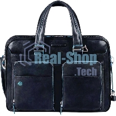 Сумка для ноутбука Piquadro Blue Square CA2765B2/BLU2 синий натур.кожа