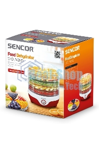 Сушилка для овощей и фруктов Sencor SFD 742RD