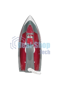 Утюг Energy EN-328 бордовый, 2000 Вт, стальная подошва (270053)