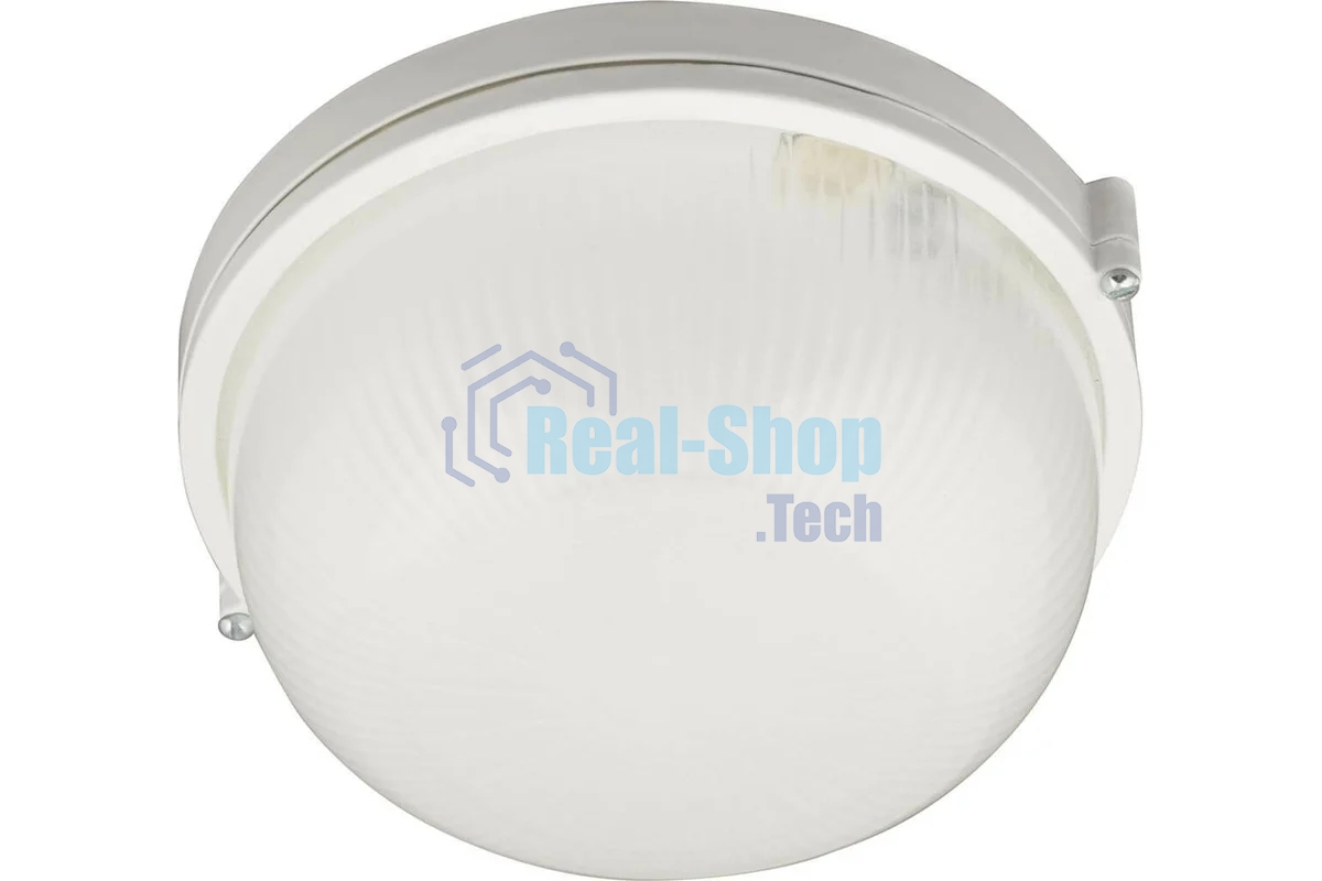 Светильник влагозащищенный UNIEL (UL-00006771) UWL-R01 100W/E27 IP54 WHITE Круг