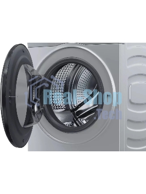Стиральная машина Haier HWD80-BP14929S серебристый, загрузка фронтальная 8 кг, 1400 об/мин, класс B