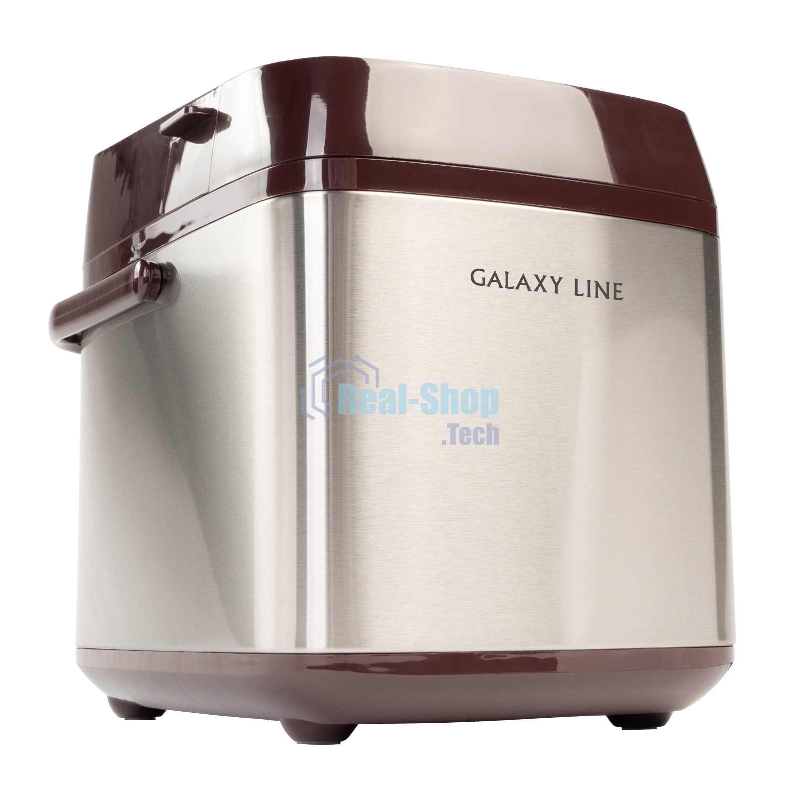 Хлебопечка Galaxy GL2700 серебристый/коричневый, 600 Вт, 0.75 кг, 19 программ