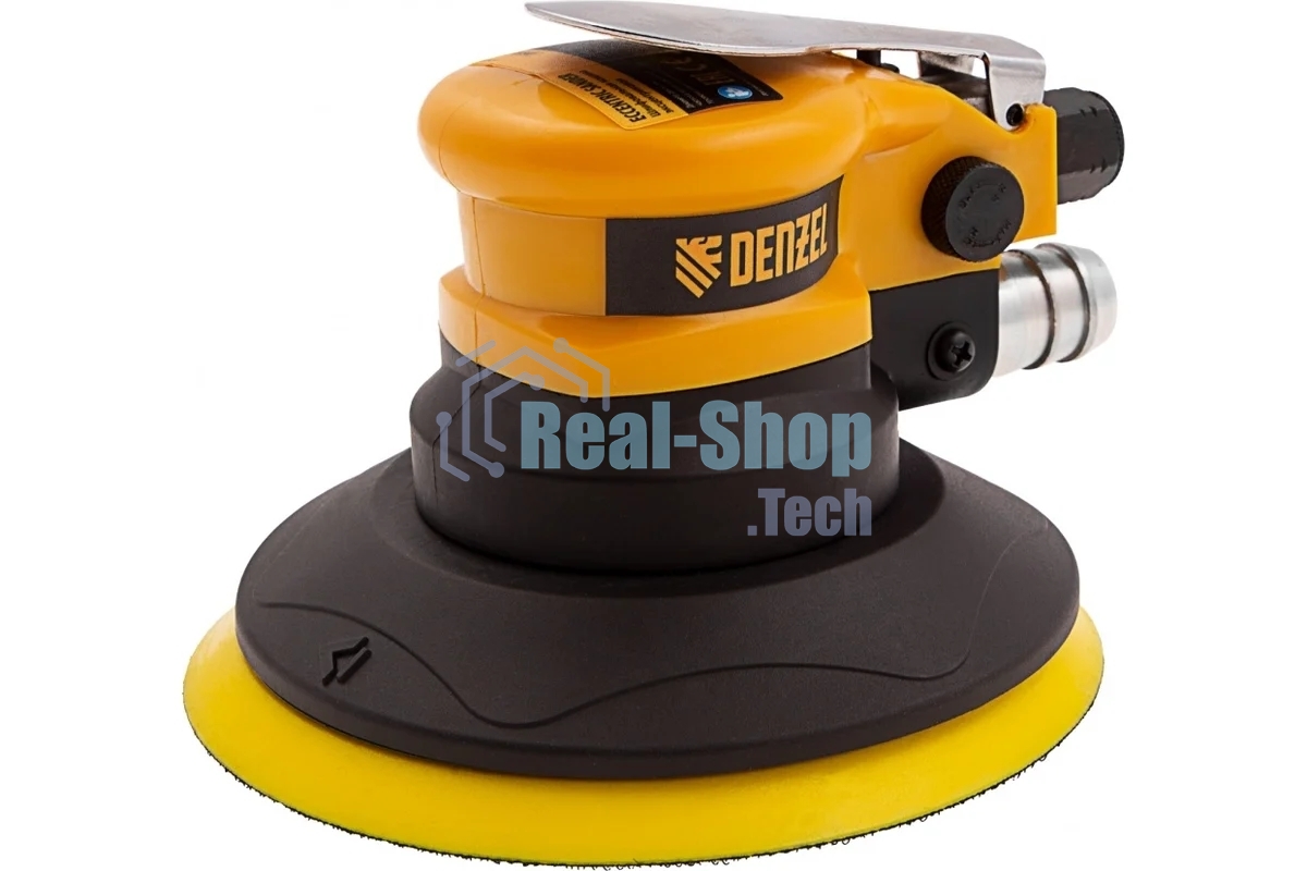 Эксцентриковая шлифовальная машина Denzel EPG150, 150 мм, 10000 об/мин, 5 мм, 160 л/мин