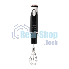 Блендер погружной Endever Sigma-83, черный/белый, мощность 1000Вт, нож из нержавеющей стали, комплект аксессуаров,