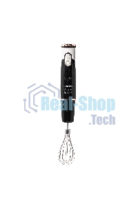 Блендер погружной Endever Sigma-83, черный/белый, мощность 1000Вт, нож из нержавеющей стали, комплект аксессуаров,