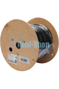 Кабель Cablexpert FPC-5051E-4-CU, FTP indoor 4x2x0.51, медный, кат.5e, однож., 305м, box, серый