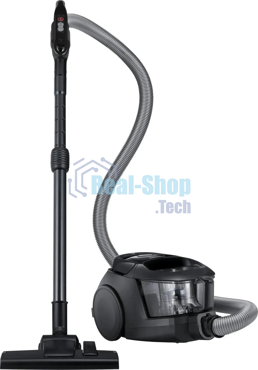 Пылесос Samsung VC18M31C0HG/EV черный, 380/1800 Вт, уборка сухая, пылесборник контейнер 2 л