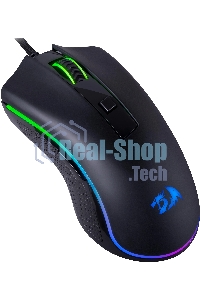 Мышь проводная Redragon Cypher, черный, 12800 dpi, USB, кнопки - 7