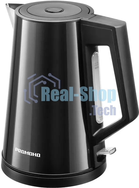 Чайник электрический Redmond KM-244 черный, 1.7 л, 2200 Вт