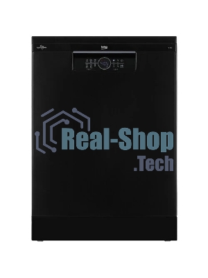 Посудомоечная машина Beko BDFN25521B, черная, 59.8 см, 15 компл., 44 дБ, класс A
