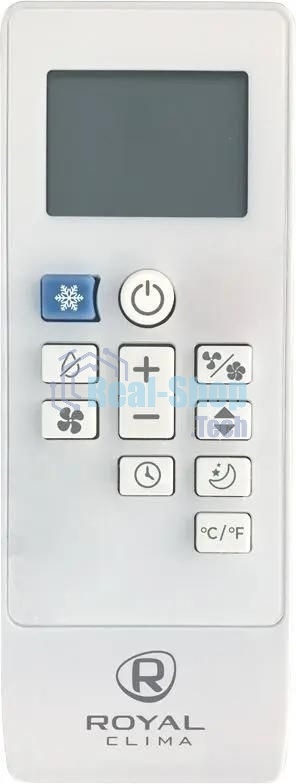 Мобильный кондиционер Royal Clima RM-ST39CH-E 13000 BTU, 39 м², 54 дБ, охлаждение, осушение, белый