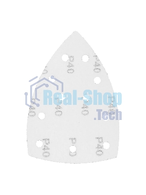Треугольник абразивный Denzel на ворc. подложке под 