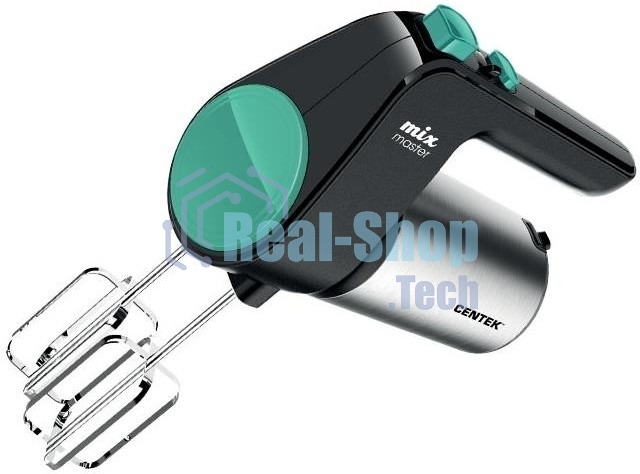 Миксер Centek CT-1123 (черный/сталь)