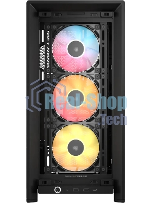 Корпус Corsair Frame 4000D RS ARGB Black, Midi-Tower, чёрный, 3 x 120 мм