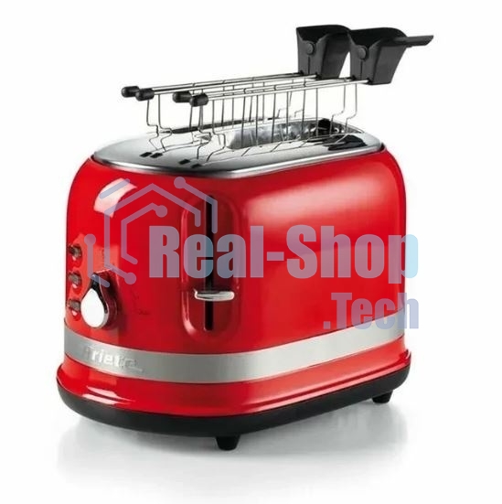 Тостер Ariete Moderna 0149/00 красный, 815 Вт, 2 слота