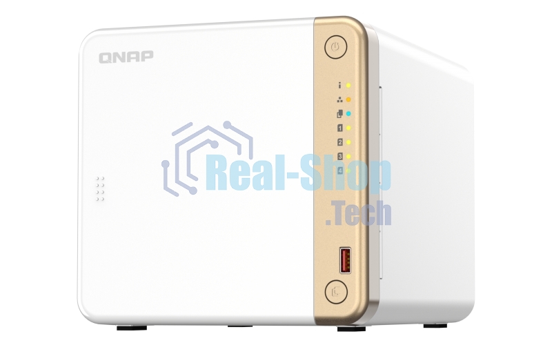 Сетевое хранилище NAS Qnap Original TS-462-4G 4-bay настольный Celeron N4505