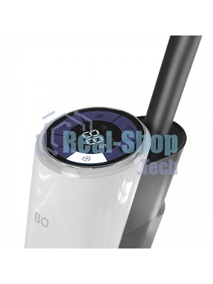 Пылесос вертикальный BQ VCA1002W белый/черный, питание от аккумулятора, 30 Вт, уборка влажная/сухая, пылесборник 0.75 л, бак для жидкости 0.85 л, работа от АКБ max 45 мин