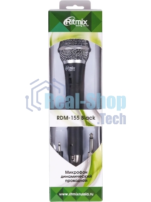 Микрофон Ritmix RDM-155 черный