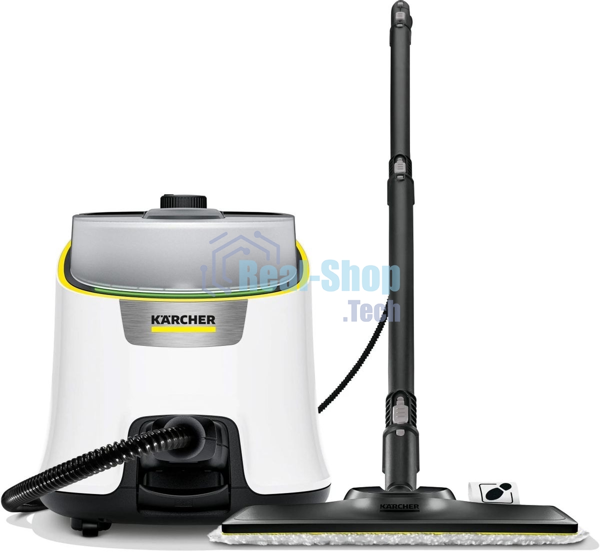 Пароочиститель напольный Karcher SC 4 Deluxe Iron EasyFix 2200Вт белый