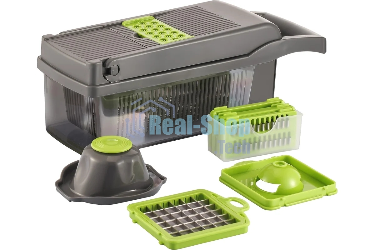 Овощерезка с контейнером LEONORD TALENTIERT, 14 в 1 (105041)