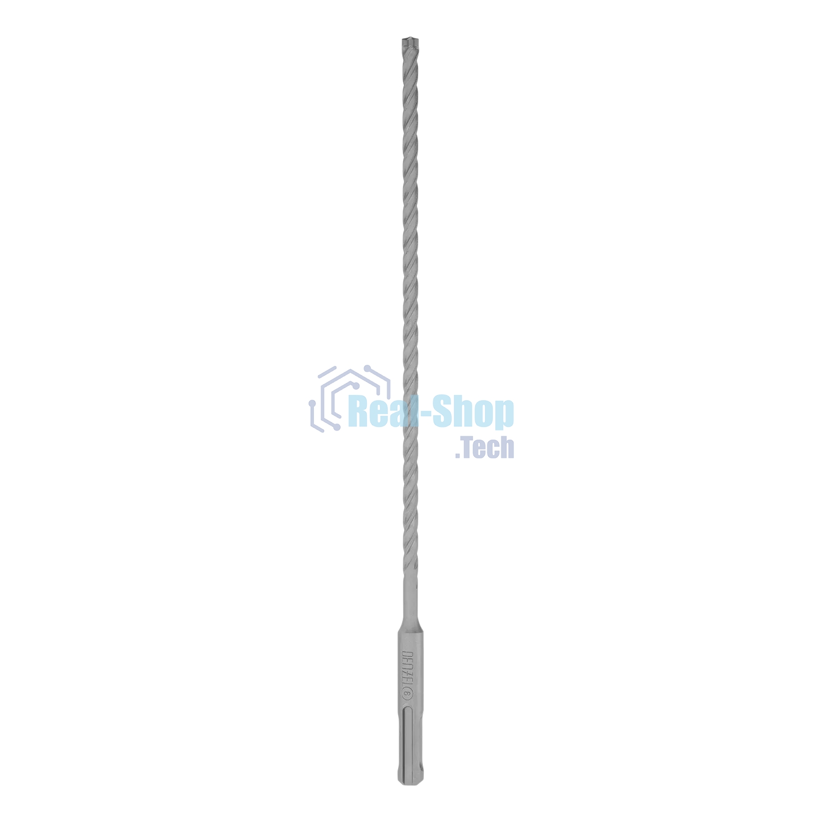 Бур по бетону Denzel цельная крестовая пластина, 6x265 мм, SDS PLUS