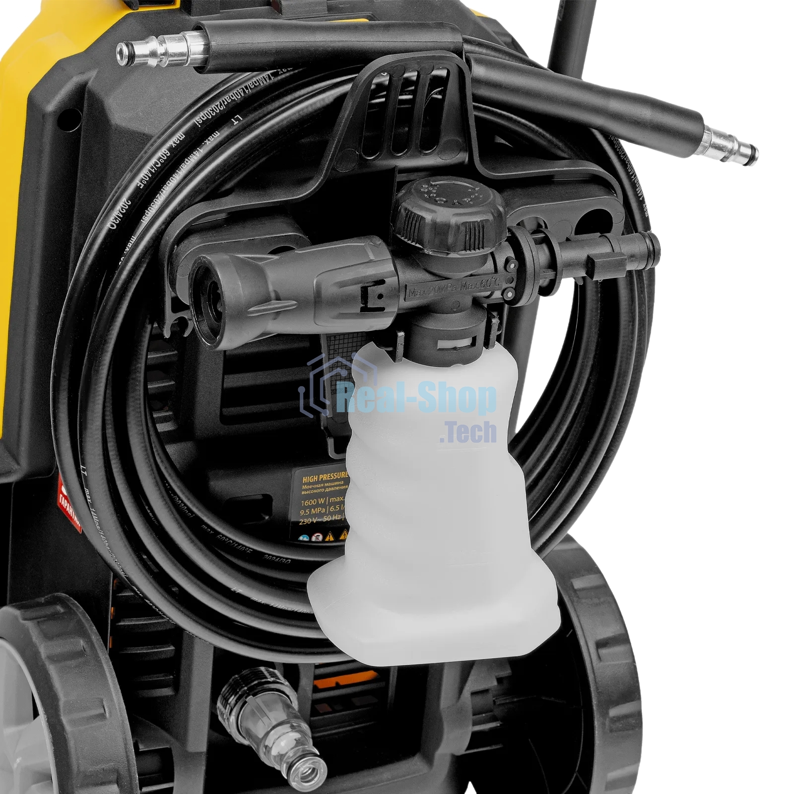 Моечная машина высокого давления Denzel 58261 R-135, 1600 Вт, 135 бар, 390 л/ч