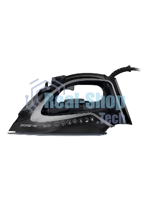 Утюг Polaris PIR-2821AK черный/графит, 2800 Вт, 55 г/мин, 270 г/мин, 400 мл