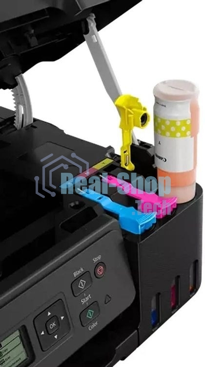 МФУ струйное Canon Pixma G3470 (5805C029AA), A4, цветной, печ. до 11/6 стр/мин. (ч/б/цв.), 4800 x 1200 dpi (печ.), 600x1200dpi (скан.), USB, Wi-Fi черный
