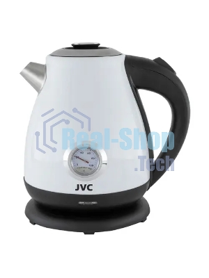 Чайник электрический JVC JK-KE1717 белый, объем 1,7л, максимальная мощность 2200 Вт
