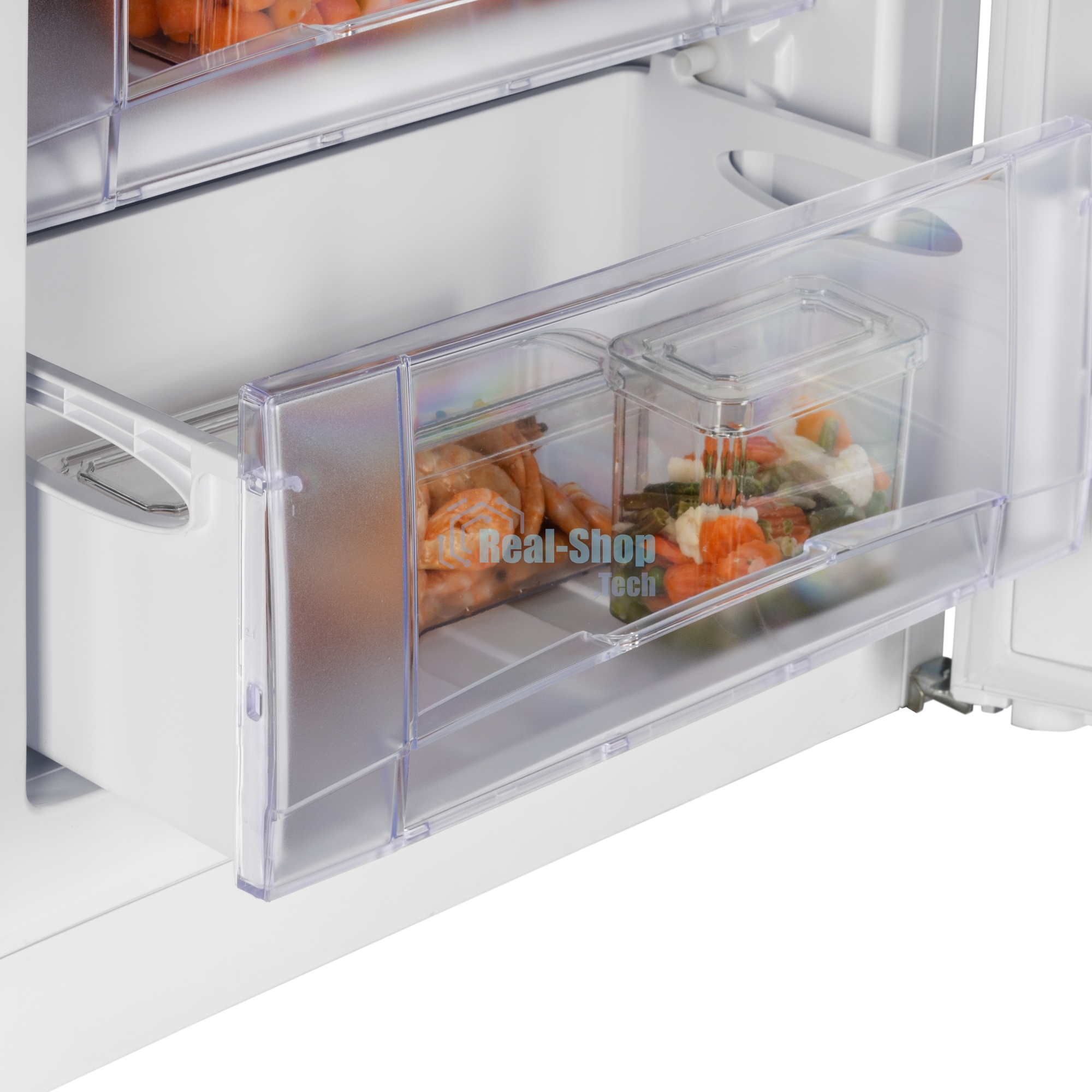 Морозилка Nordfrost DF 261 WAP, белый, 139л, 3 ящика