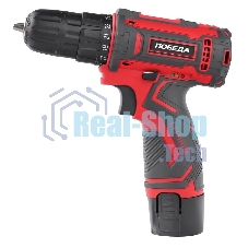 Дрель-шуруповерт аккумуляторная ПОБЕДА ДА-12П/1 Ли, 12 В, 2 Ач, аккумуляторная