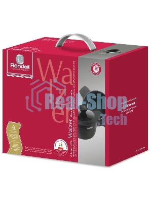 Кастрюля Rondell Walzer RDA-766, 4.7 л, 24 см, с крышкой, черный