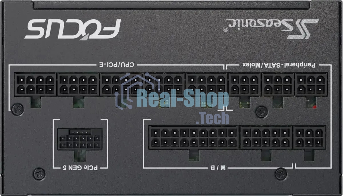 Блок питания Seasonic ATX 1000W Focus GX-1000 80 PLUS gold (20+4pin) APFC 135мм fan 10xSATA Cab Manag RTL