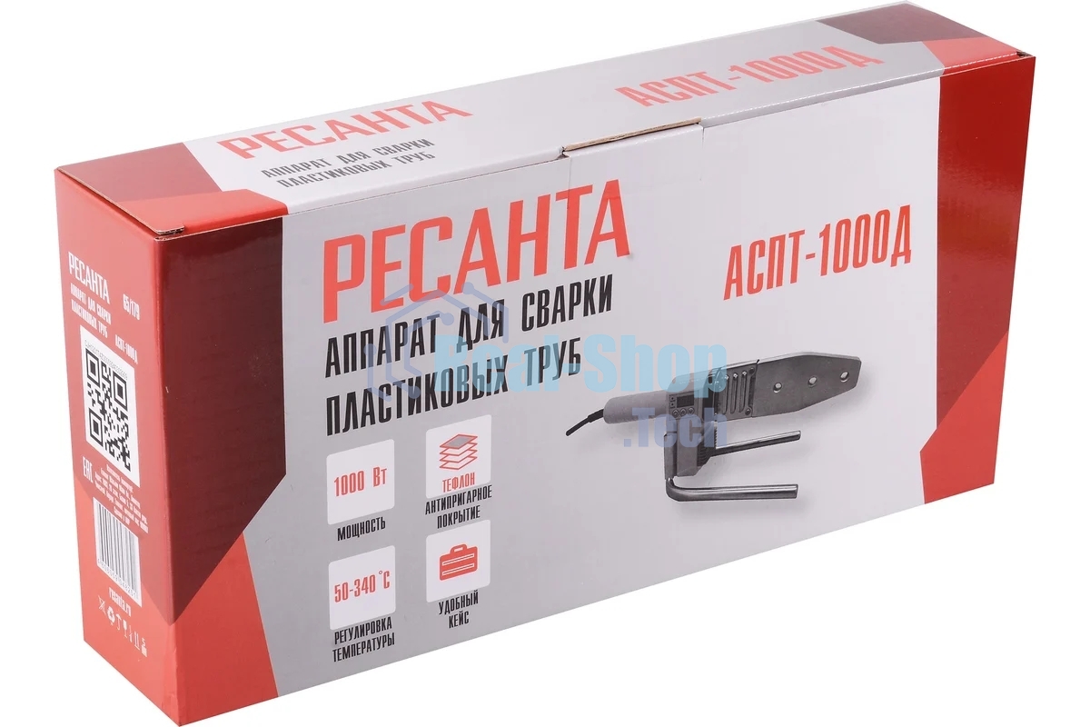 Аппарат для сварки пластиковых труб Ресанта АСПТ-1000Д