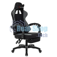 Кресло игровое Zombie Weaver черный/серый