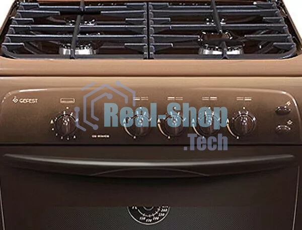 Плита газовая Gefest CG 60MC6 K83 коричневый, конфорок 4 шт, духовка 63 л, 60 см x 85 см x 60 см