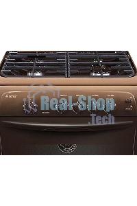 Плита газовая Gefest CG 60MC6 K83 коричневый, конфорок 4 шт, духовка 63 л, 60 см x 85 см x 60 см