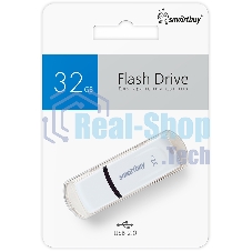Флешка USB Smartbuy Флешка USB Smartbuy 32Gb Paean белый