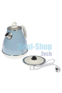 Чайник электрический Ariete Vintage 2869/05 2000 Вт, 1.7 л, голубой