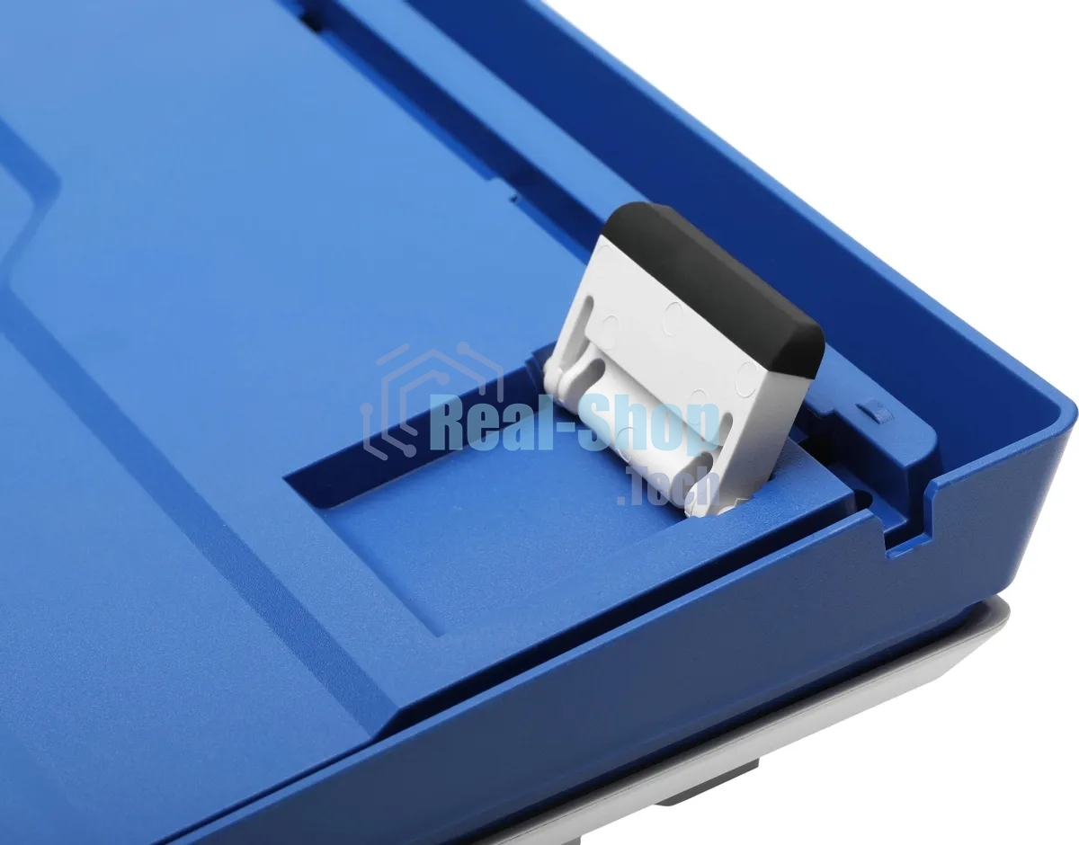 Клавиатура проводная A4Tech Bloody B950 USB синий/белый