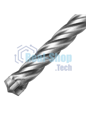 Бур по бетону Denzel цельная крестовая пластина, 12x315 мм, SDS PLUS