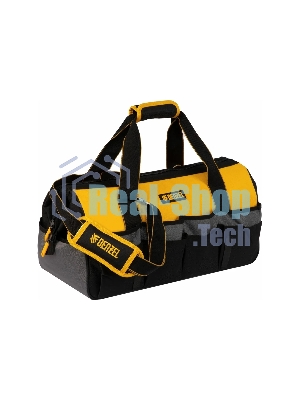 Сумка для инструмента Denzel 500х245х300 мм, 20 карман., съемный органайз. 10 карман., наплеч. рем.