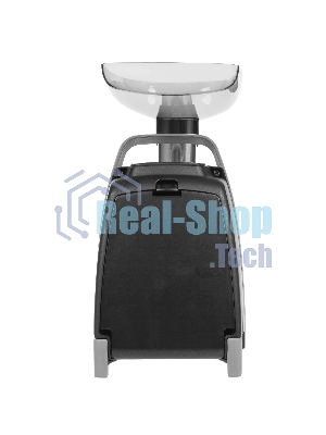 Мясорубка электрическая Аксион М62.01 черный, 2000 Вт, 4.0 кг/мин, реверс, защита от перегрузки, насадки - 4