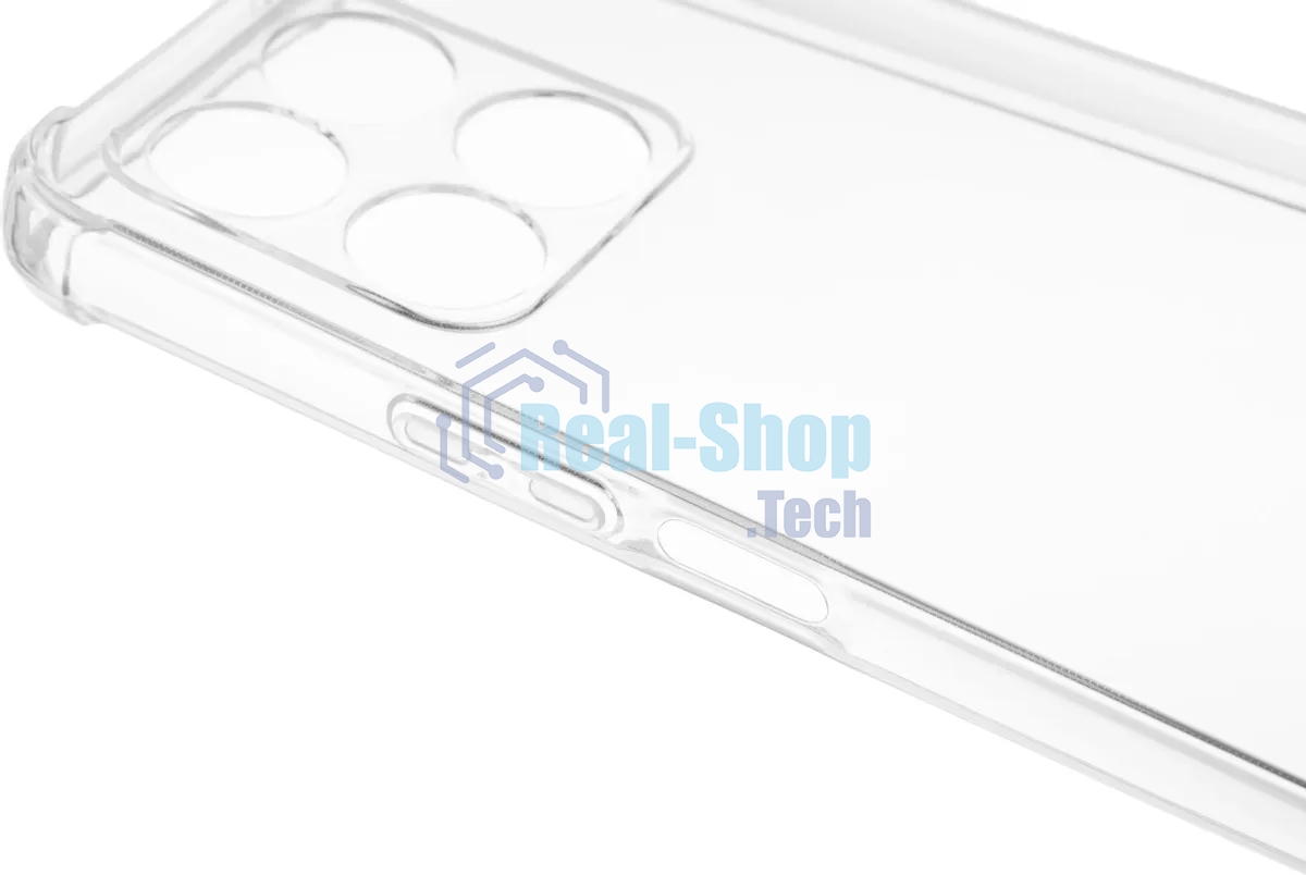 Чехол (клип-кейс) BoraSCO для Honor X6a 72472 прозрачный