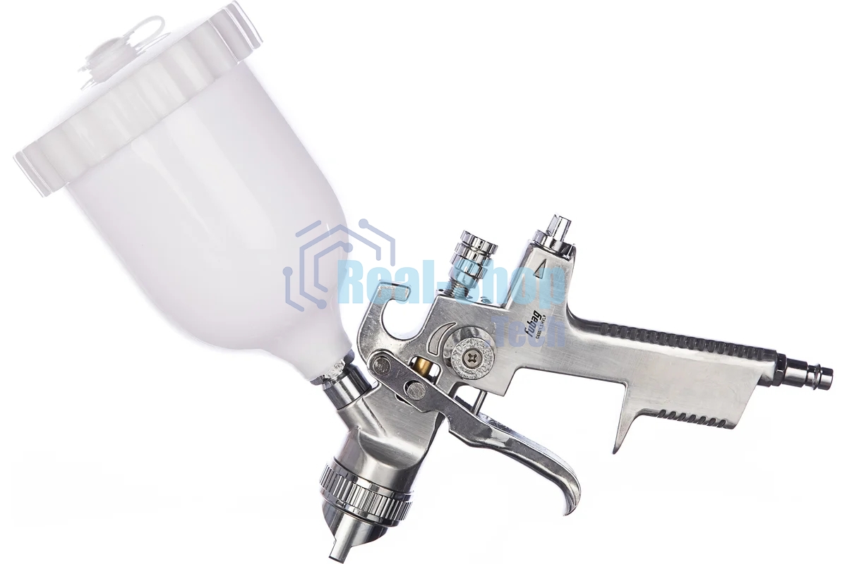 Краскопульт пневматический FUBAG G600/1.5 HVLP 110141 expert 265л/м 3бар верхний бачок 0.6л 1.5мм