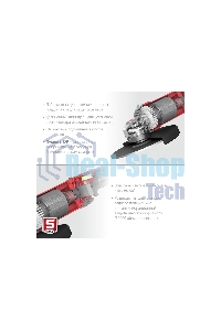 Угловая шлифовальная машина Зубр 230 мм, 2200 Вт.